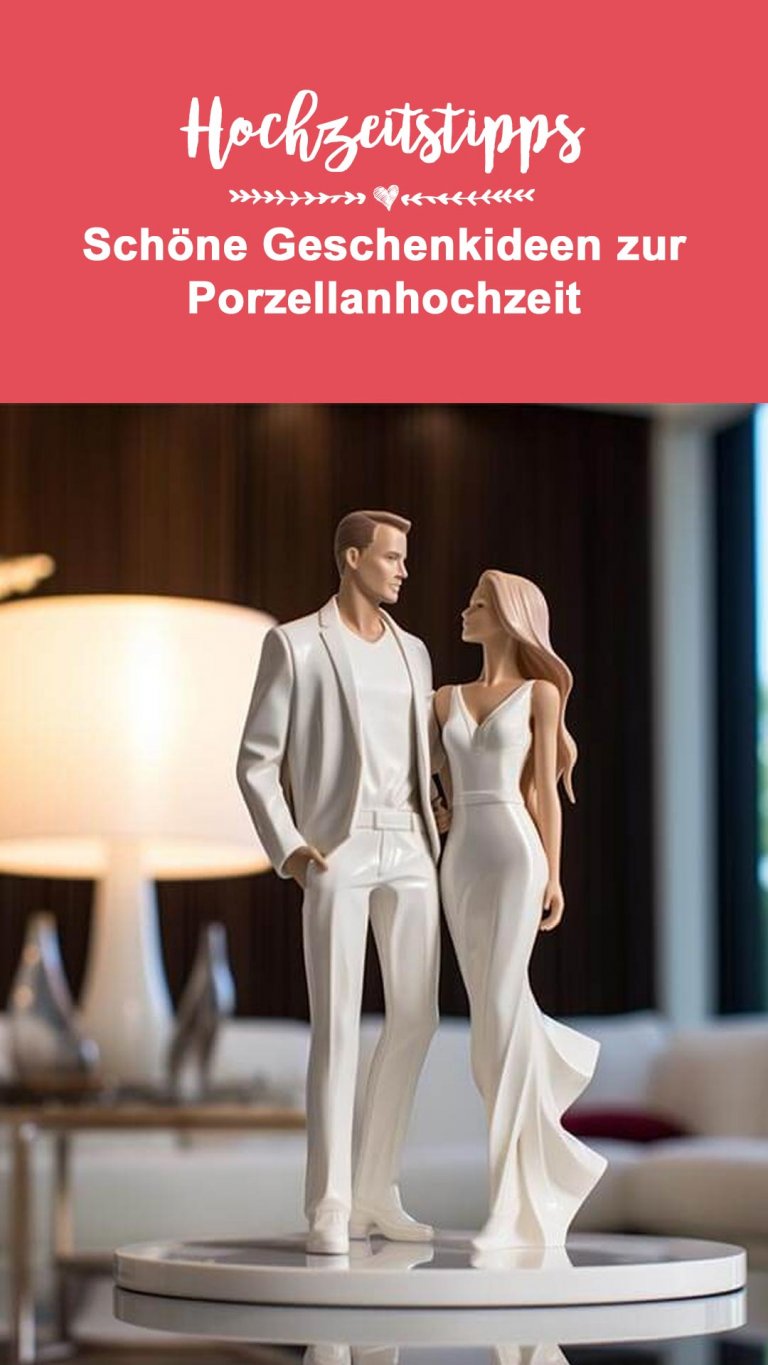 Porzellanhochzeit Geschenke Ideen zum 20. Hochzeitstag