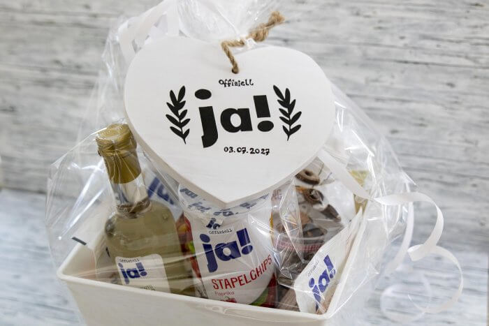 Geschenkkorb zur Hochzeit 6 schöne Ideen zum Verschenken