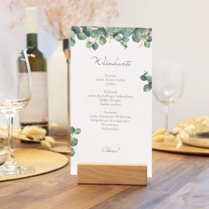 Getränkekarte zur Hochzeit I Tipps, Ideen und Inspirationen