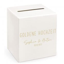 Goldene Hochzeit Briefbox