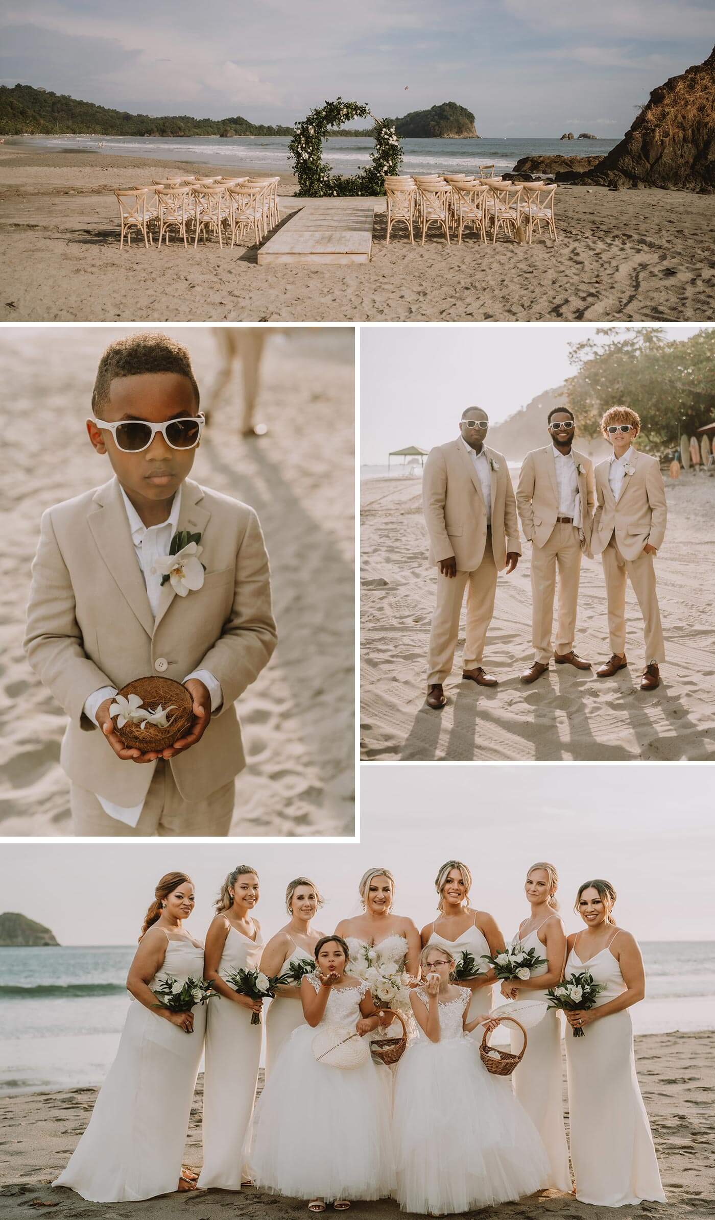 Hochzeit am Strand / Hochzeit am Meer