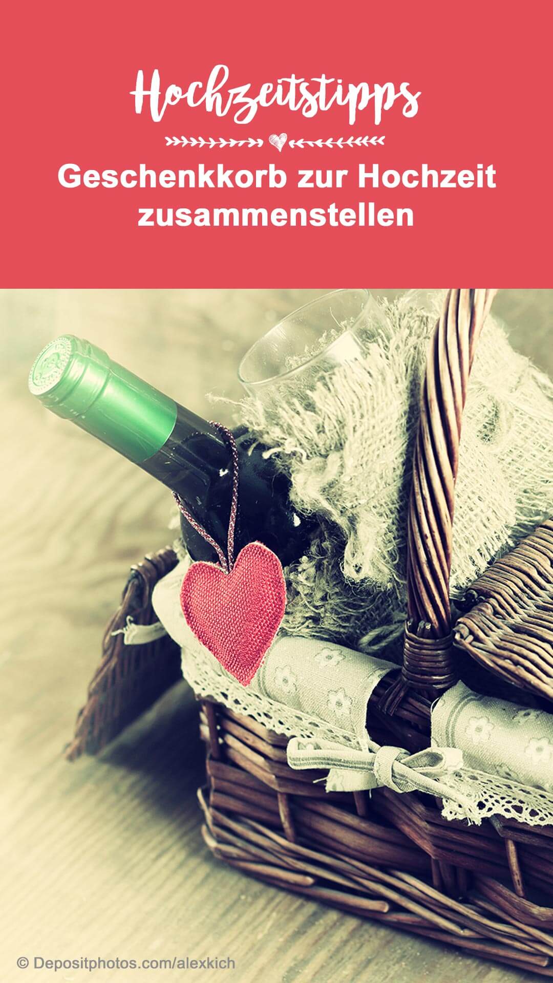 Hochzeit Geschenkkorb