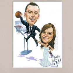 Hochzeit Karikatur