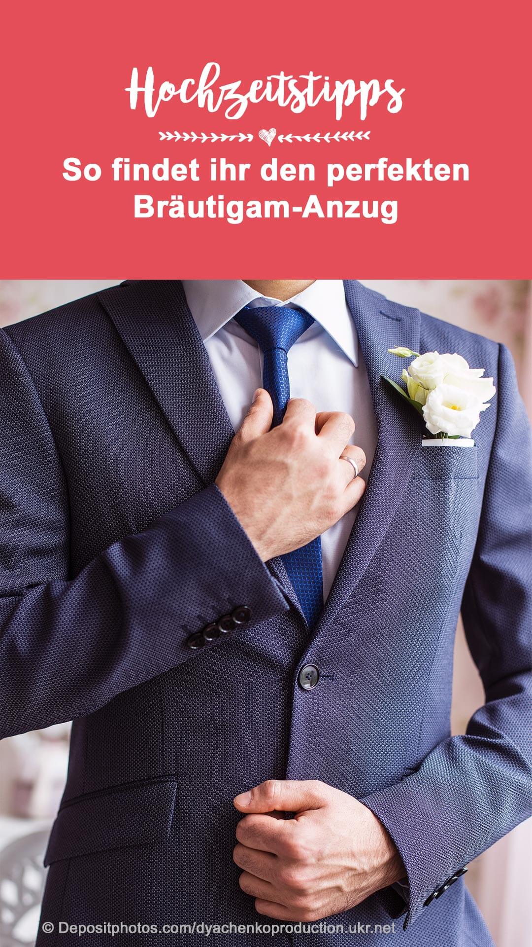 Hochzeitsanzug Bräutigam