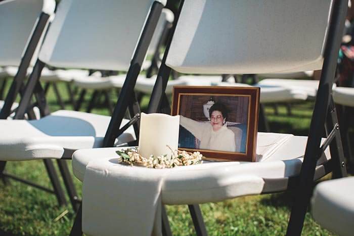 Tote Erinnern Hochzeit