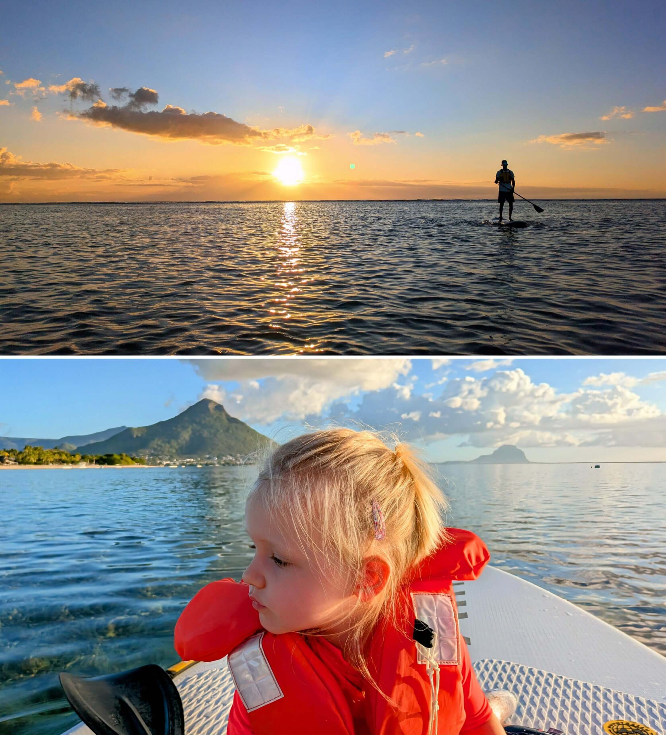 Hilton Mauritius SUP Familienurlaub