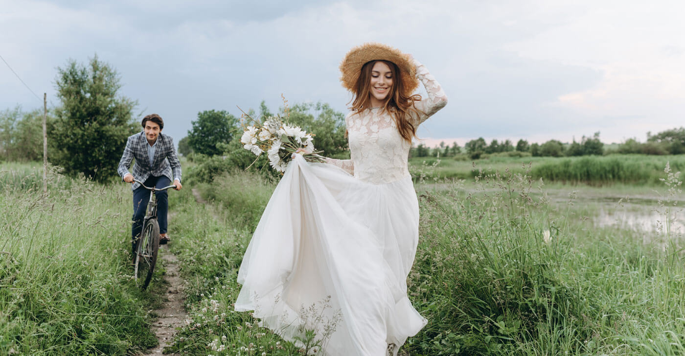 Hochzeitskleid Boho