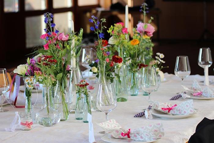 Servietten für die Hochzeit