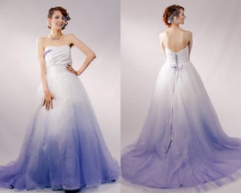 Ombre Brautkleid