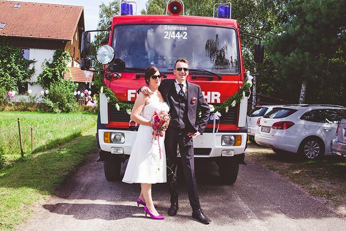 Feuerwehr Hochzeit