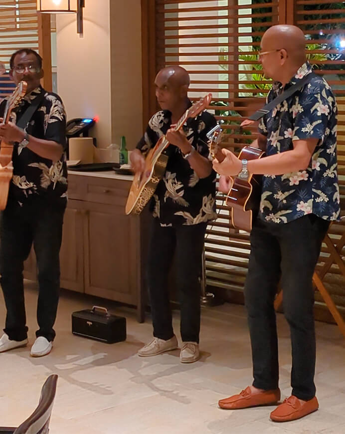 Hilton Mauritius Musik Musiker