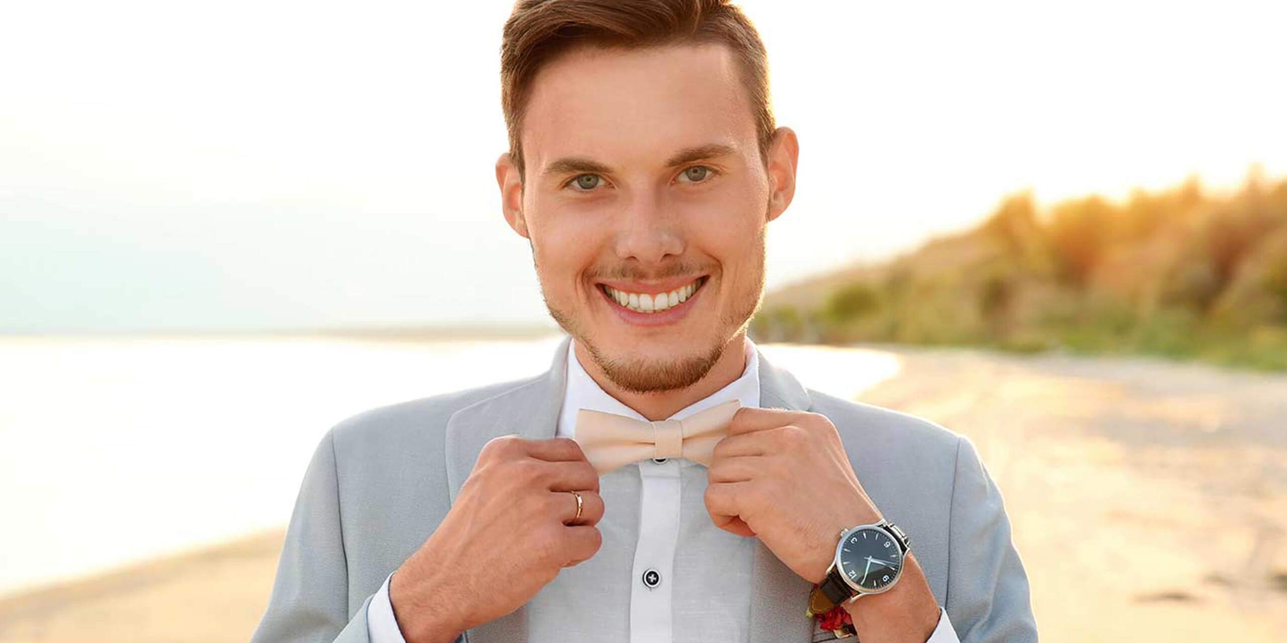 Fliege oder Krawatten zur Hochzeit? Tipps & schöne Exemplare
