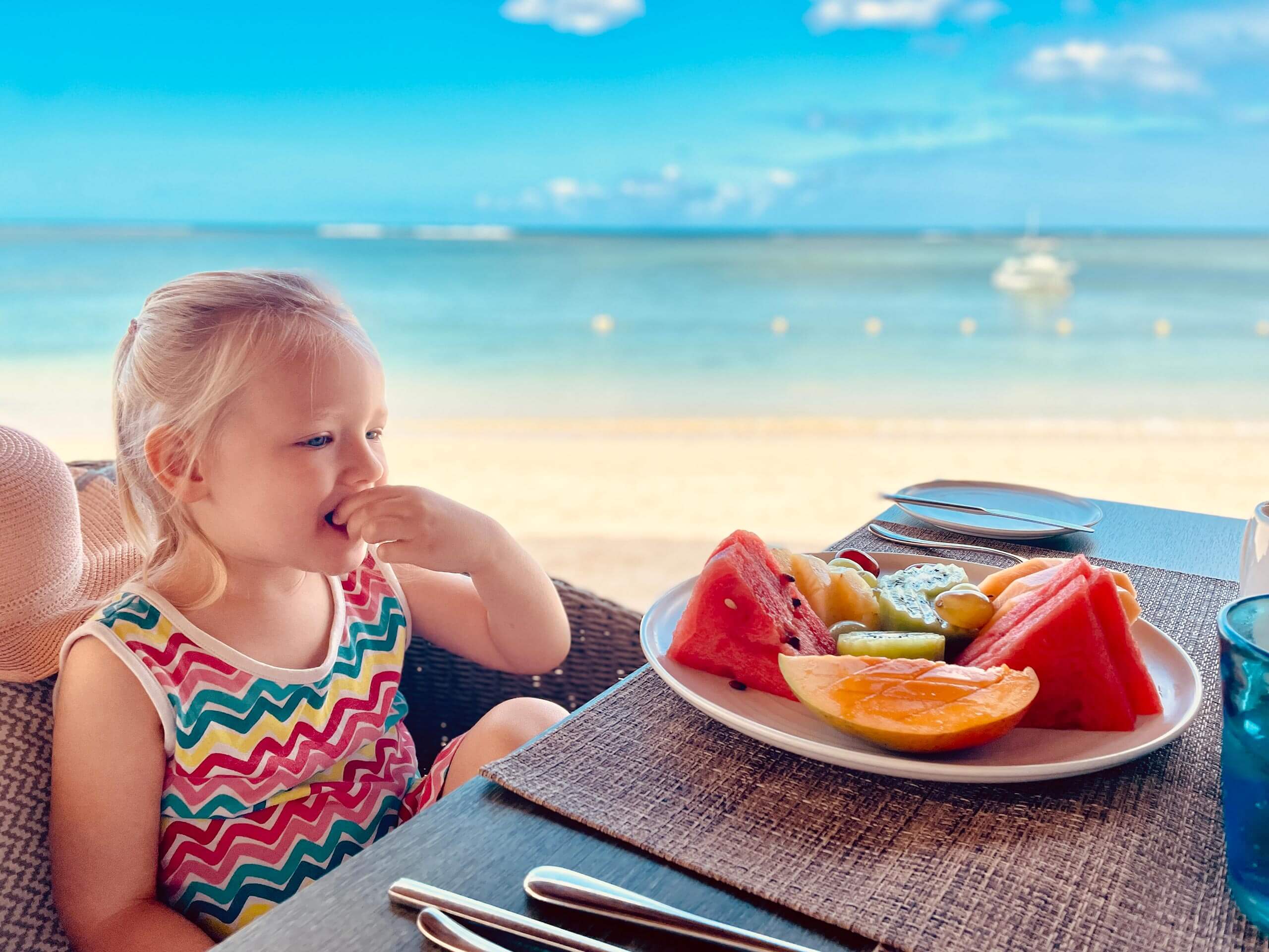 Mauritius Hilton Frühstück