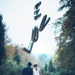 Hochzeit Luftballons Foto