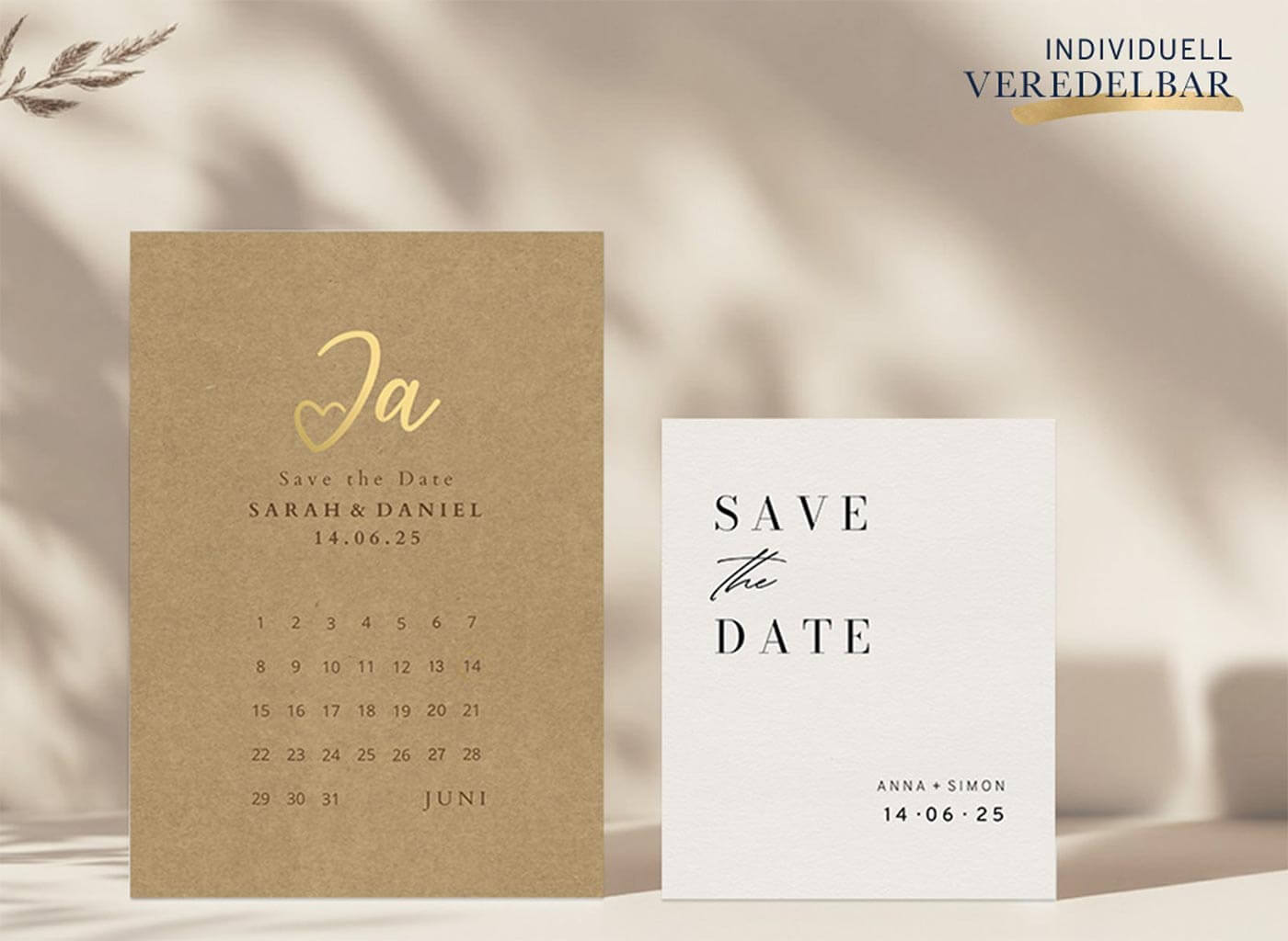 Hochzeitskarten Ideen
