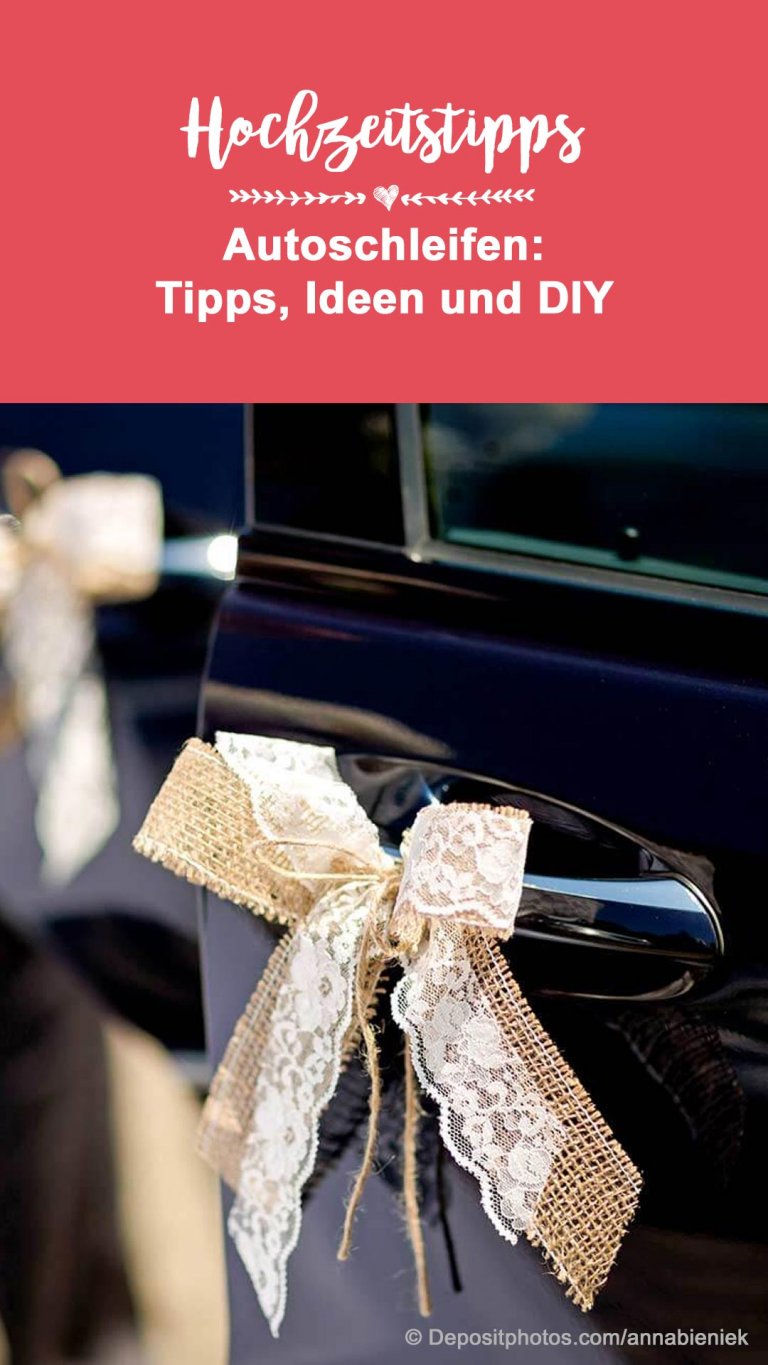Autoschleifen für die Hochzeit Tipps, Ideen & Beispiele