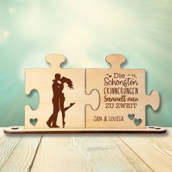 Hölzerne Hochzeit Geschenk aus Holz