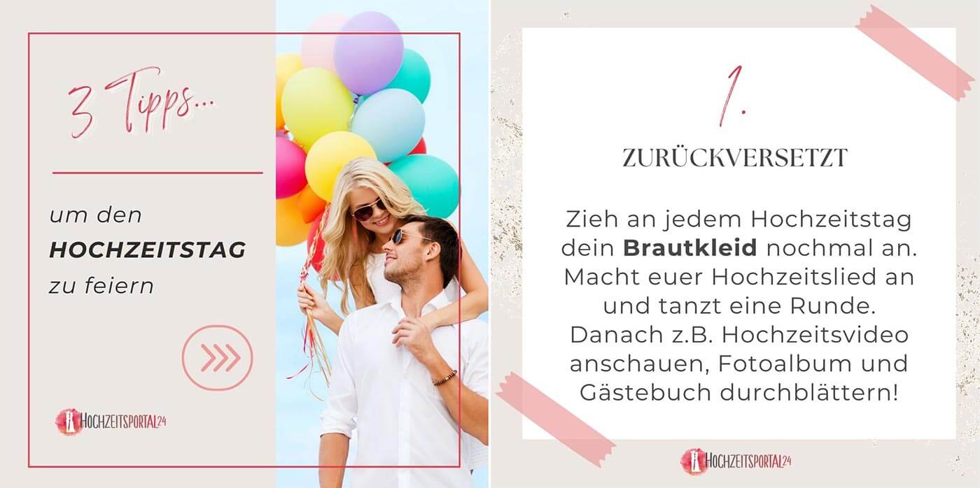 Ideen Hochzeitstag