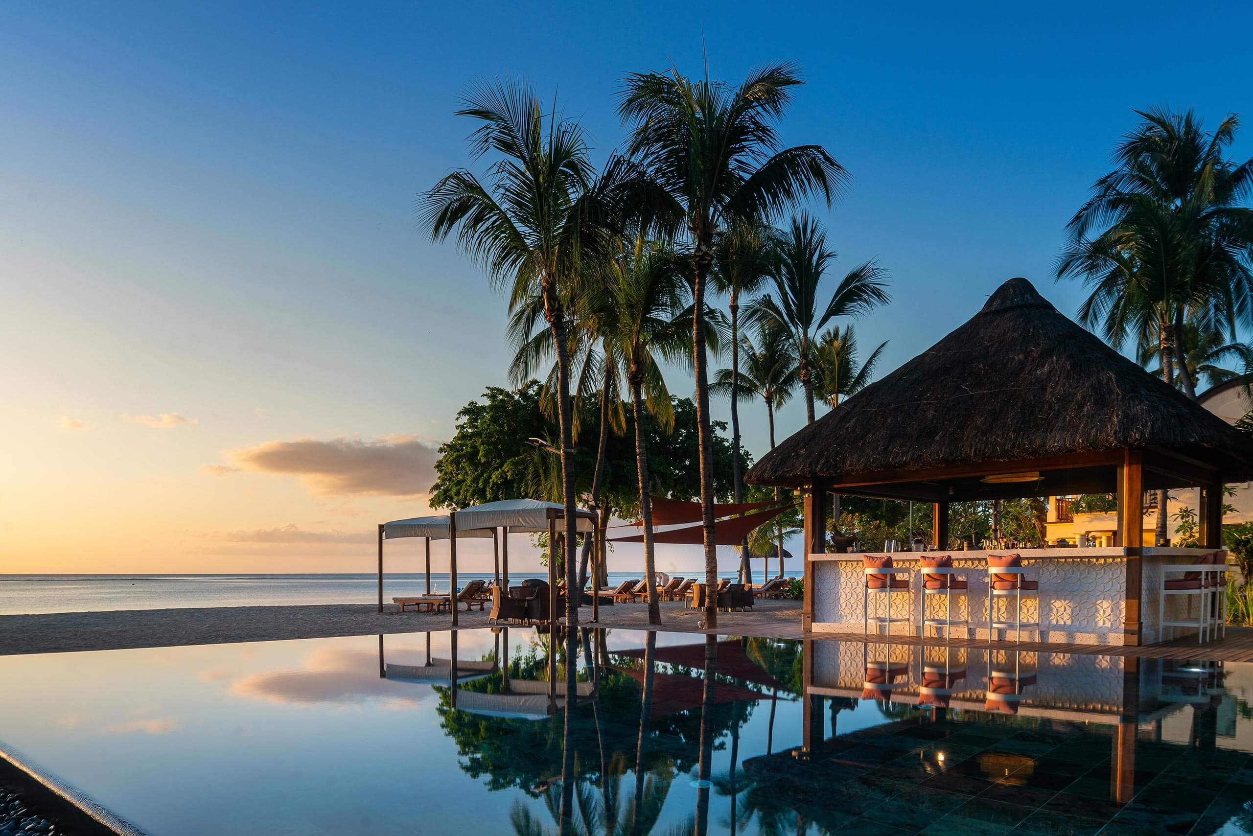 Mauritius Hotels am Strand
