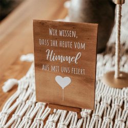 Bei der Hochzeit Verstorbenen gedenken 11 emotionale Ideen