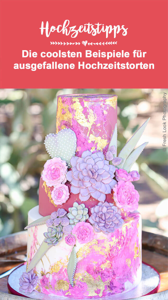 Ideen ausgefallene Hochzeitstorten