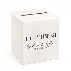 Box für Geldgeschenke zur Hochzeit