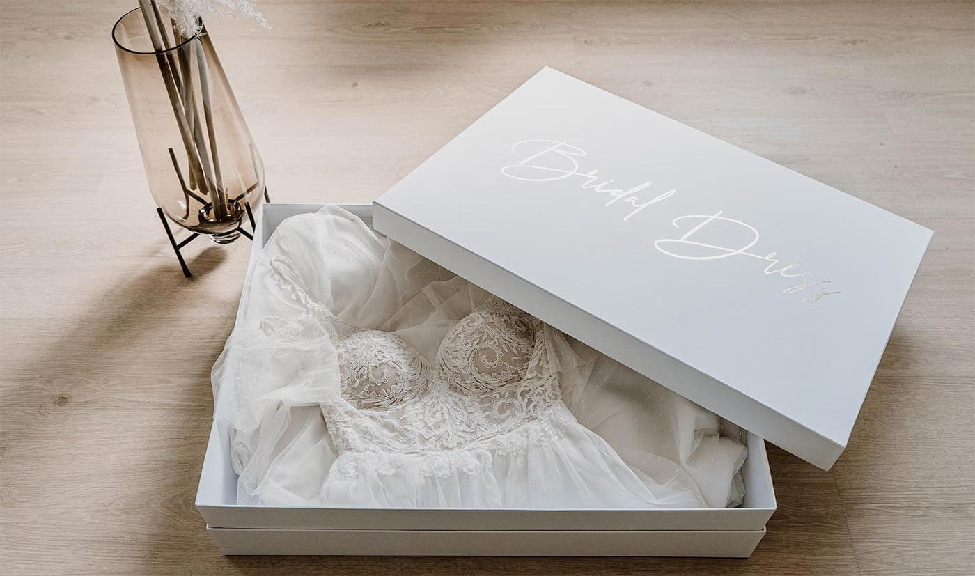 Brautkleid Box