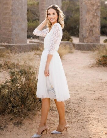Brautkleid Gartenhochzeit
