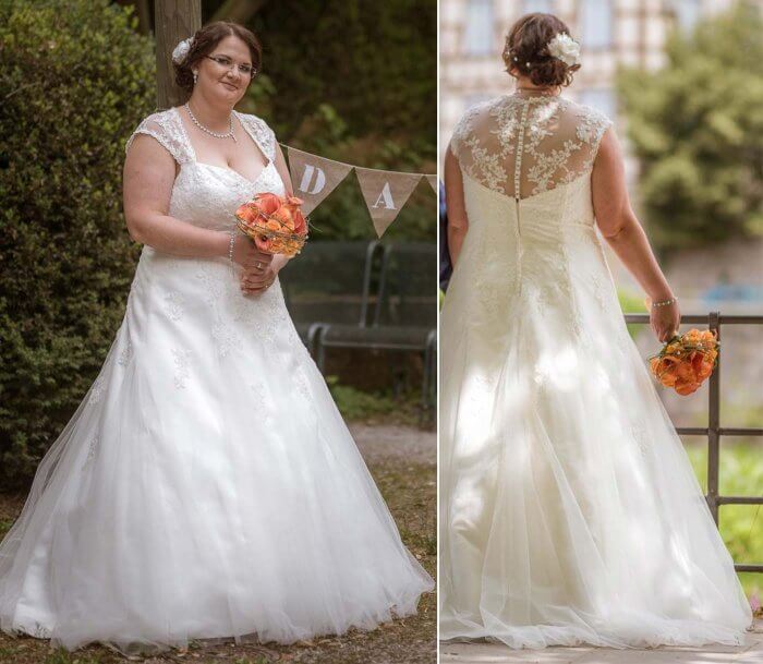 Plus Size Brautkleid