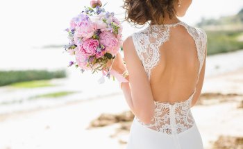 Brautkleid Standesamt boho