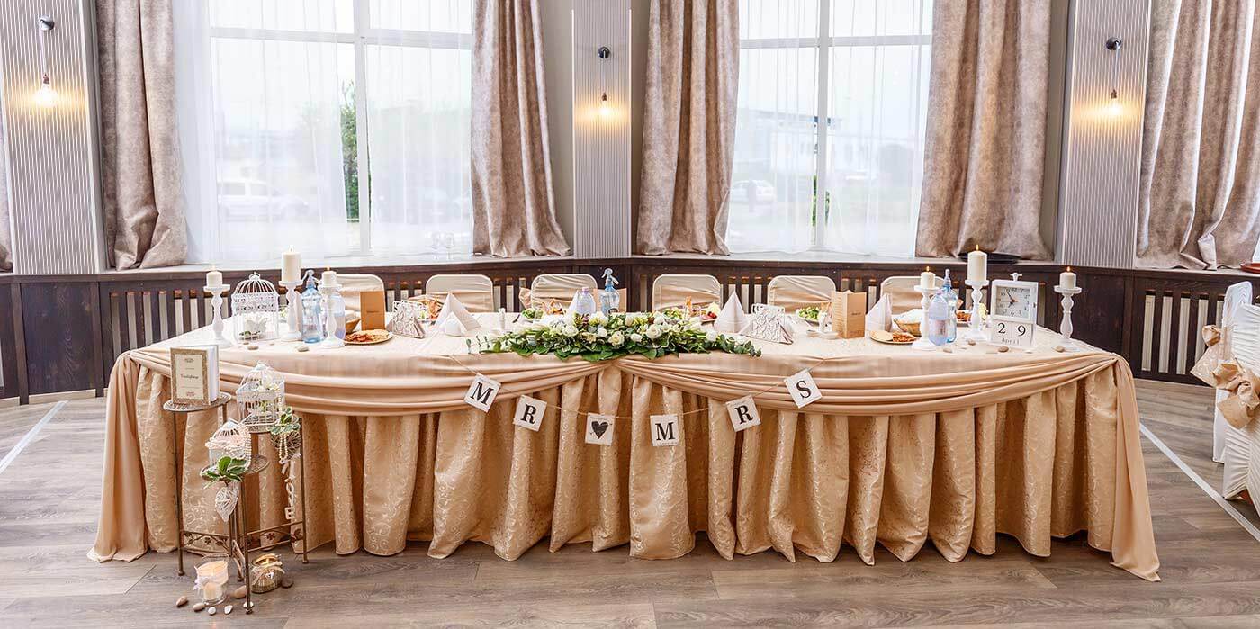 Brautpaar Tisch