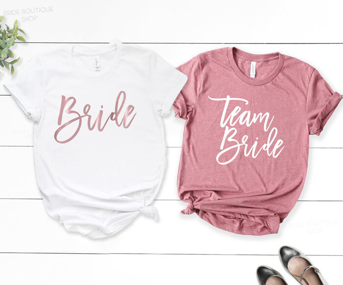 Team Bride T-Shirts