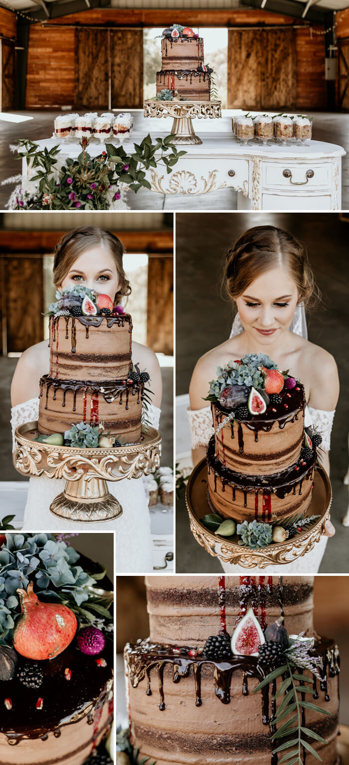 Hochzeit Drip Cake