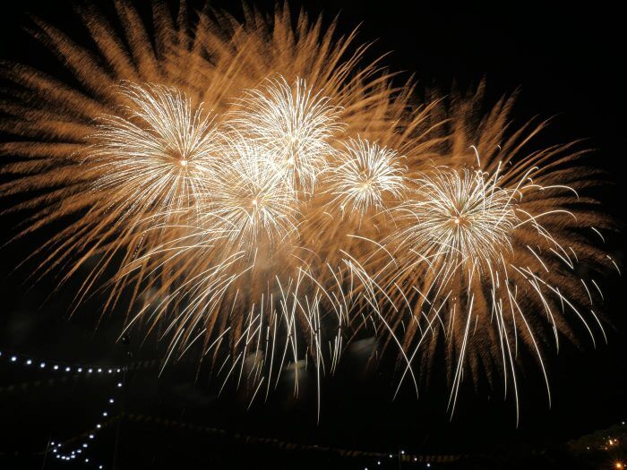 Hochzeit Feuerwerk