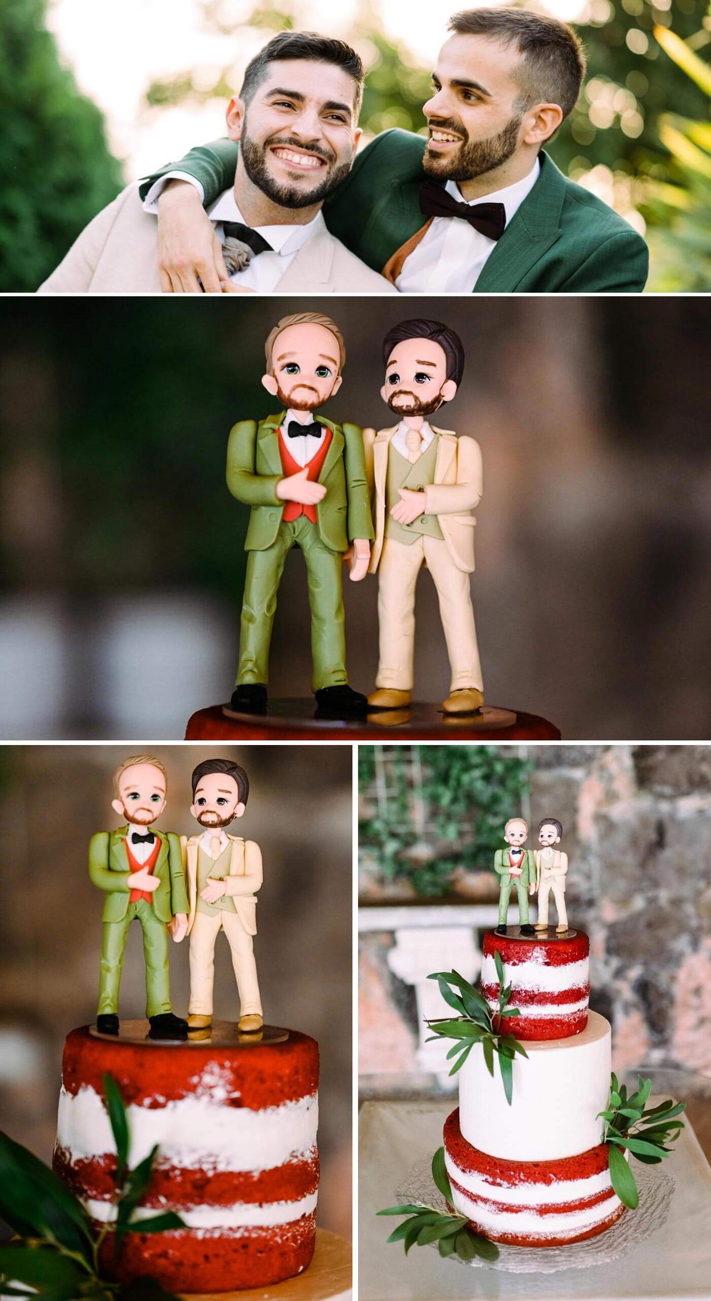 Figuren Hochzeitstorte individuell