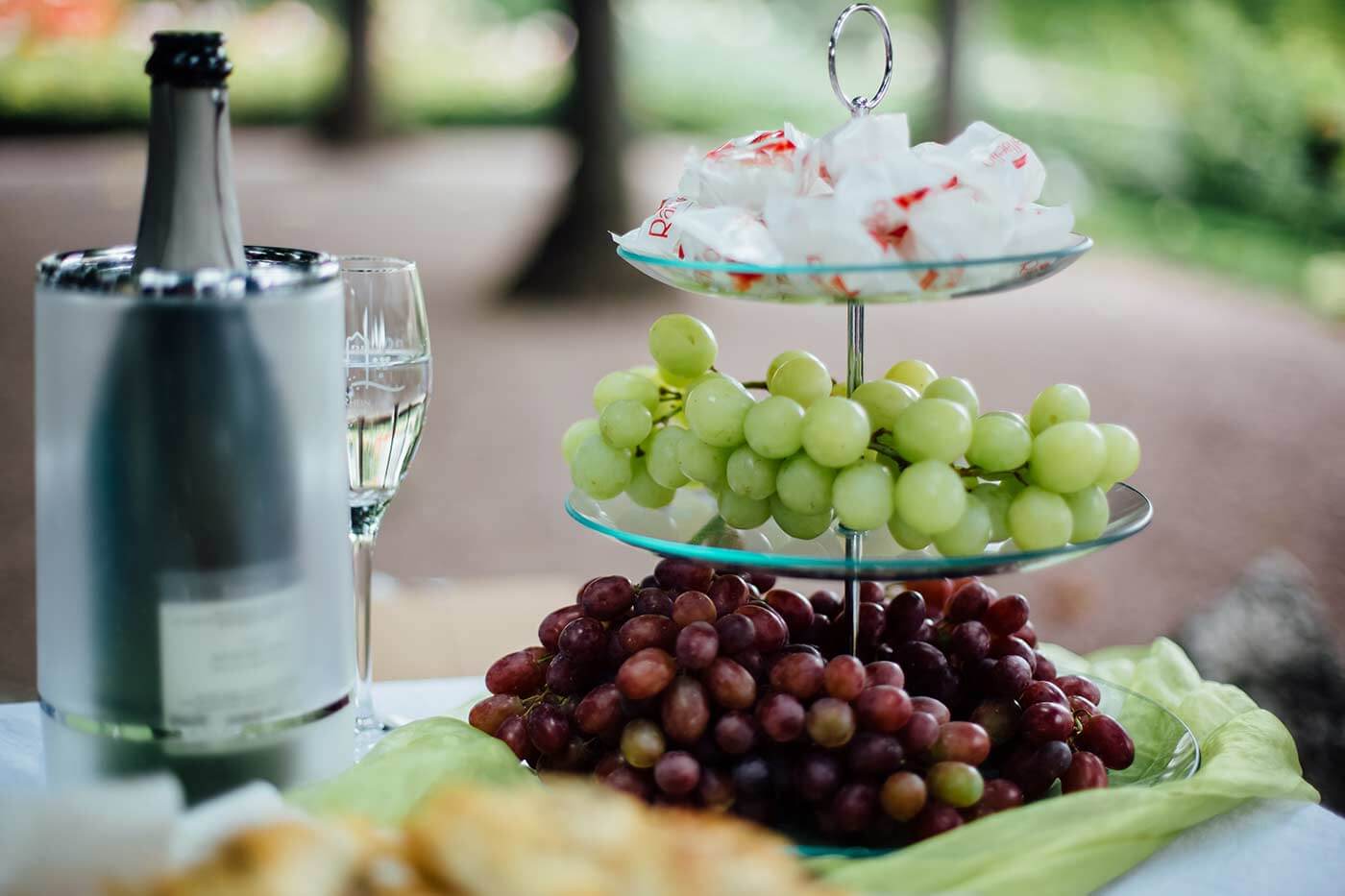 Fingerfood Hochzeit Sektempfang