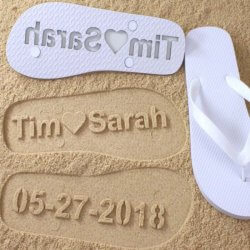 Flipflops Hochzeit