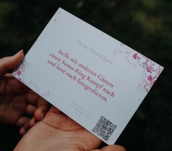 Fotoaufgaben Hochzeit lustig