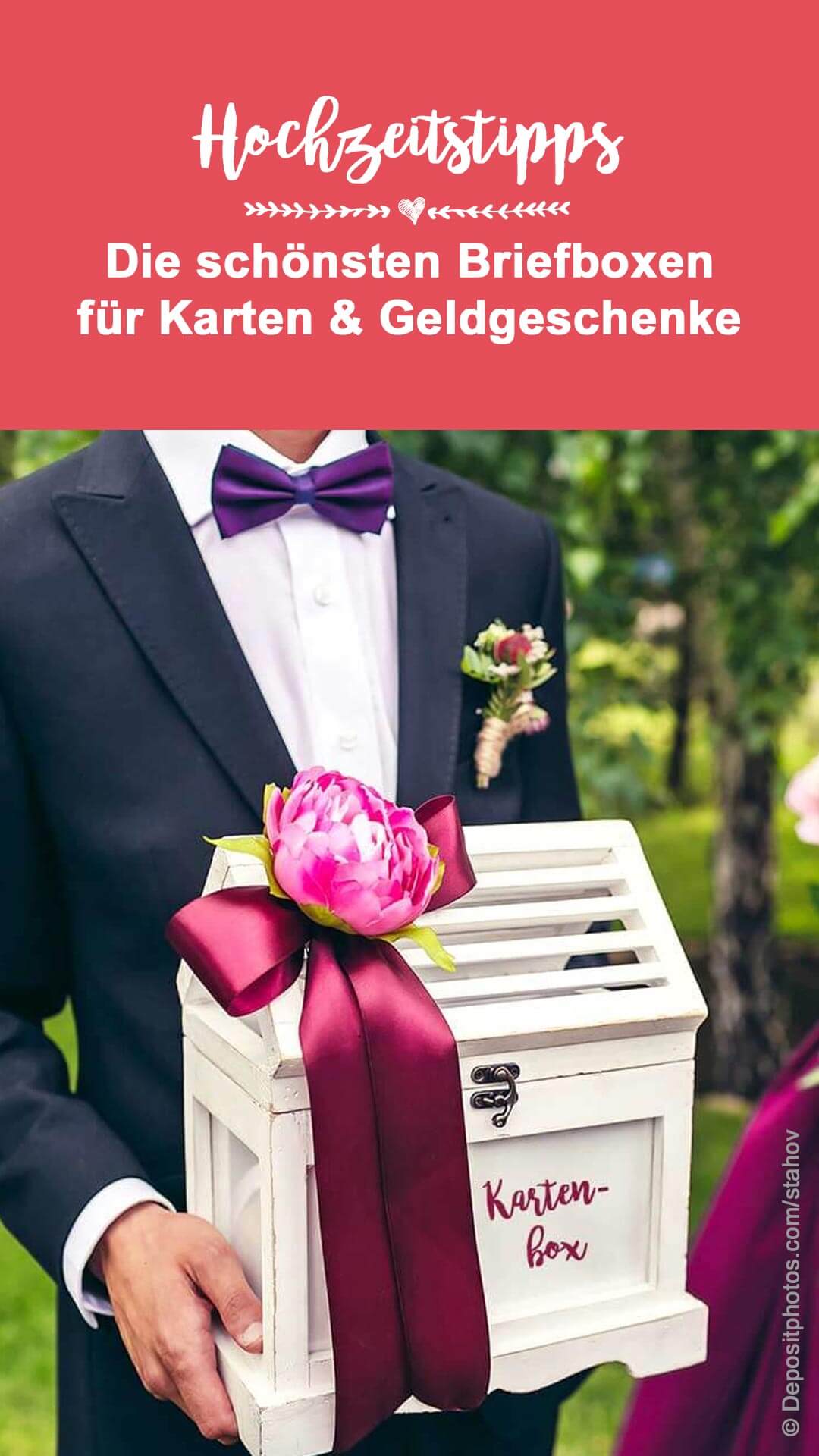 Geldbox Vogelkäfig weiß Deko Dekoration Hochzeit Geschenk Idee Geschenke Brief 
