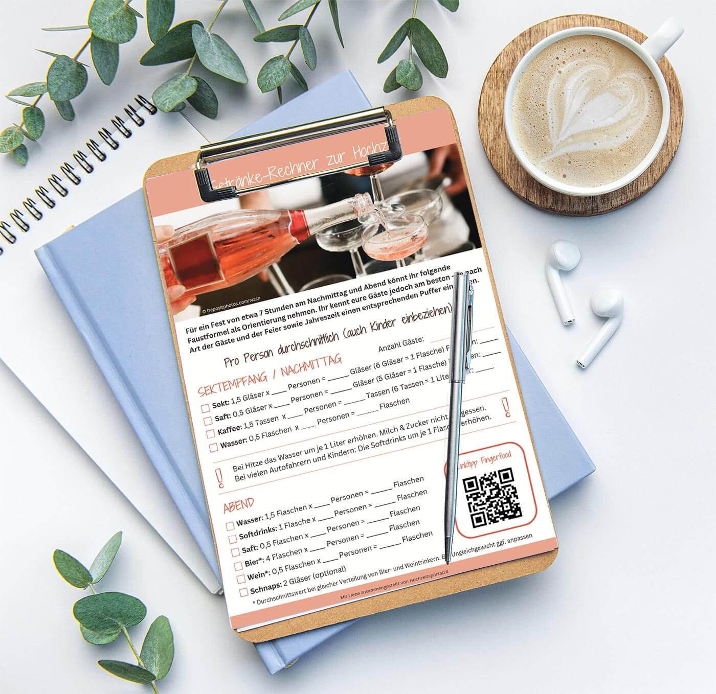 Getränke Hochzeit Rechner