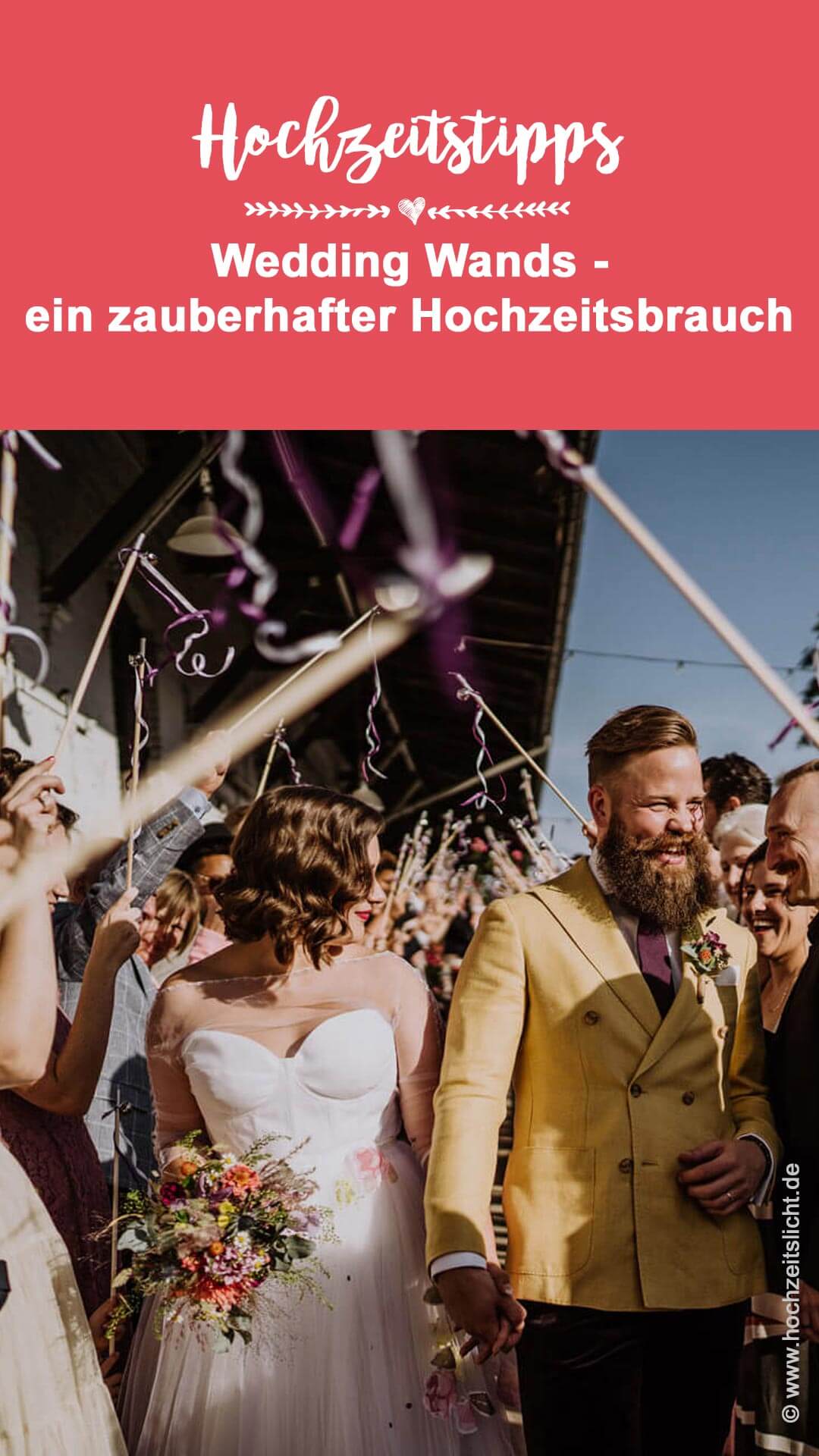 Glücksstäbe Hochzeit