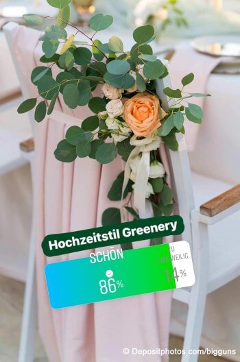 Greenery Hochzeit