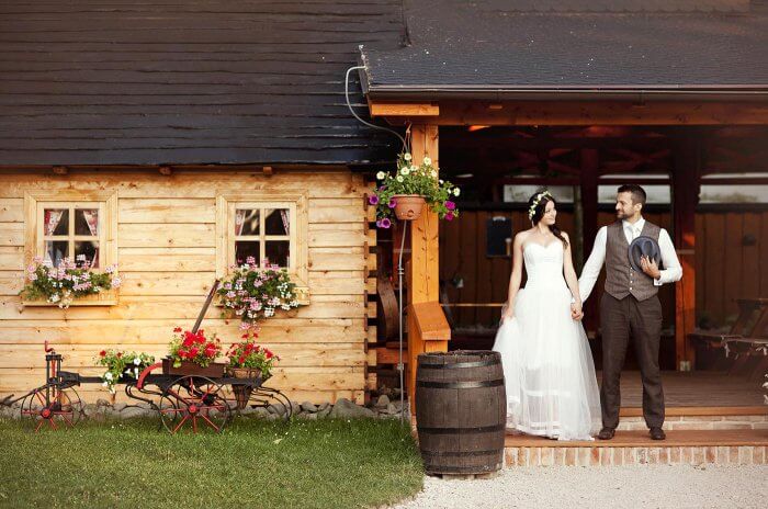 Hochzeit auf dem Bauernhof