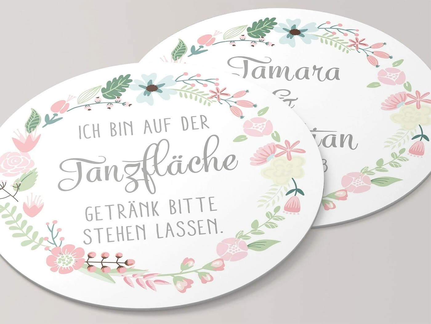 Hochzeit Bierdeckel