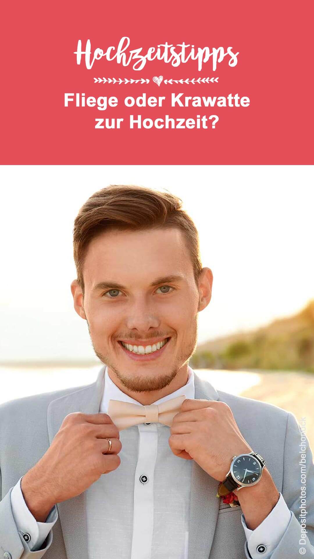 Hochzeit Fliege oder Krawatte