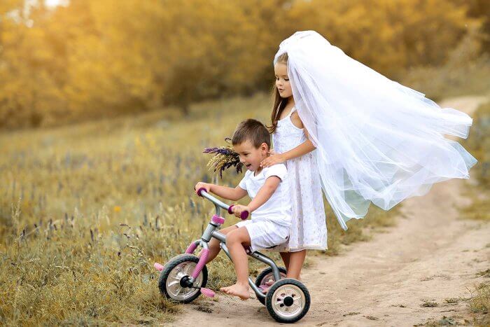 Hochzeit mit Kindern