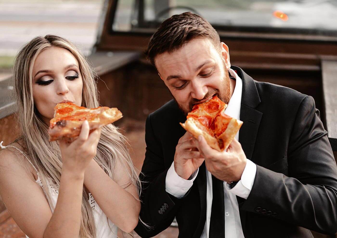 Pizza Hochzeit