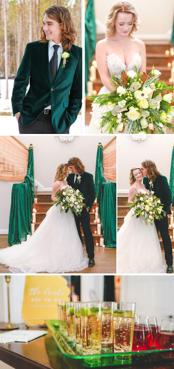 Hochzeitsfarbe Grün