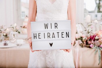 Lightbox Hochzeit