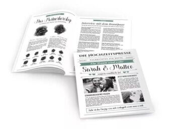 Hochzeitseinladung kreativ